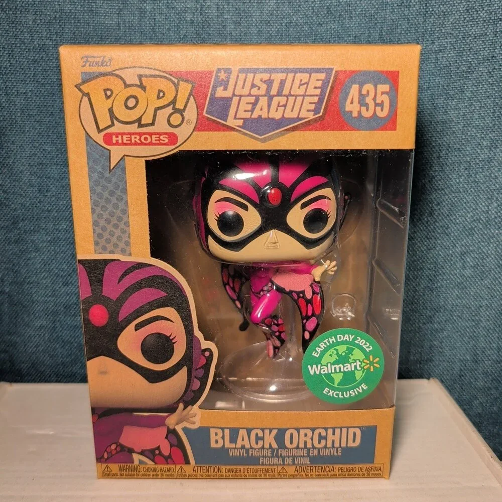 Funko POP! Heroes DC Comics Justice League Black Orchid #435 Walmart Exclusive - Picture 7 of 16